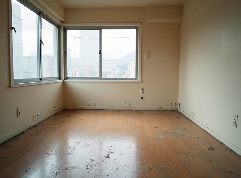 退去後の空室クリーニング施工前