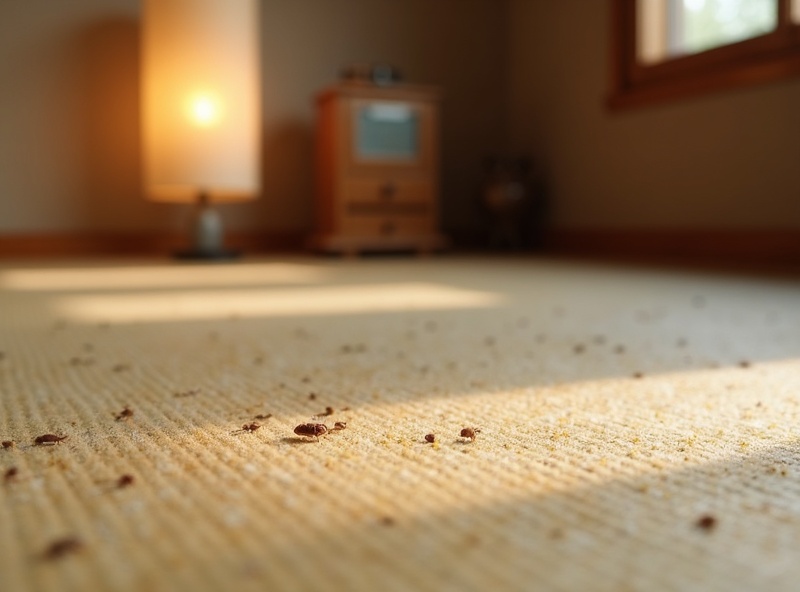 ダニ・ノミの駆除と予防施工前