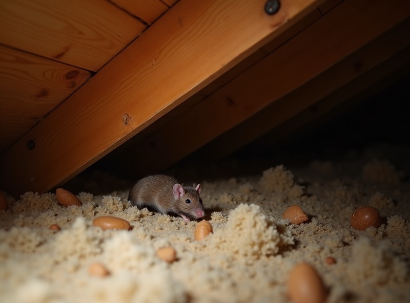 ネズミ侵入経路封鎖施工前