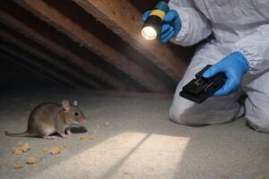 足立区｜屋根裏のネズミ侵入経路封鎖（戸建て)